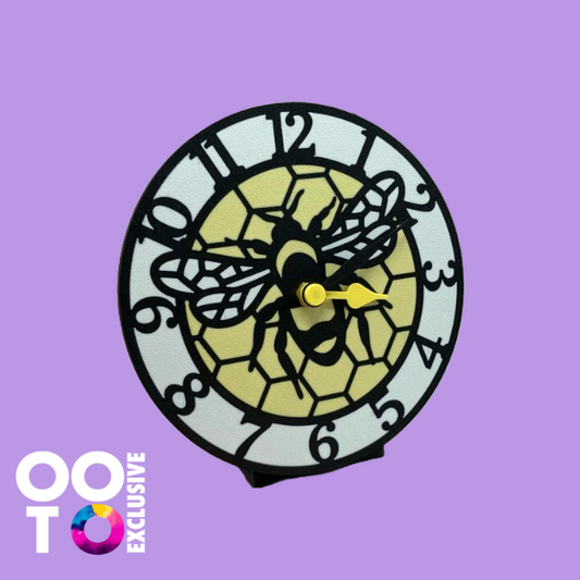 3D Printed Clocks | Wall Mountable with Desktop Stand