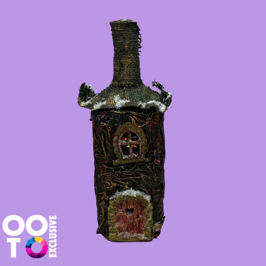 Fairy House Light Up Bottles | Christmas Editions