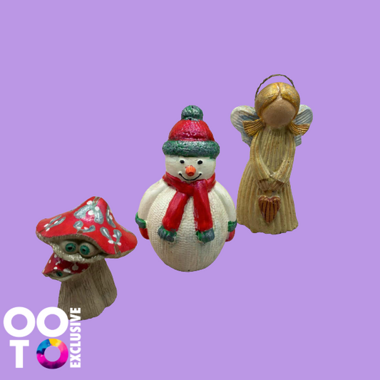 The Christmas Collection | Eco Friendly Resin Clay | Various Designs