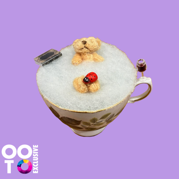 Bathtime Teddy | Decorative Teacups