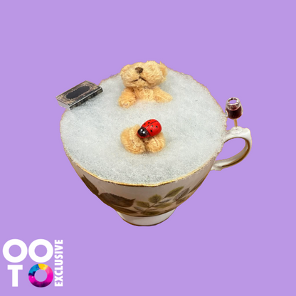 Bathtime Teddy | Decorative Teacups