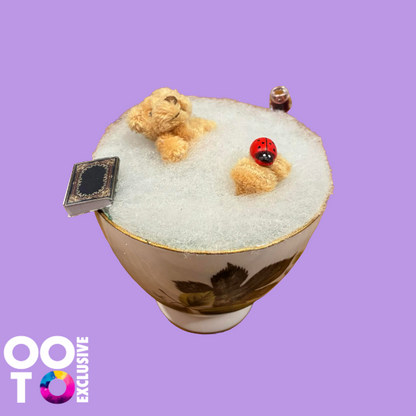 Bathtime Teddy | Decorative Teacups