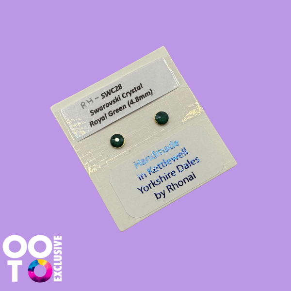 Swarovski Crystal Earrings | 4.8mm