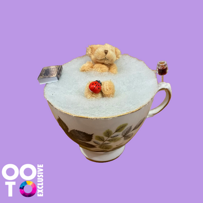 Bathtime Teddy | Decorative Teacups