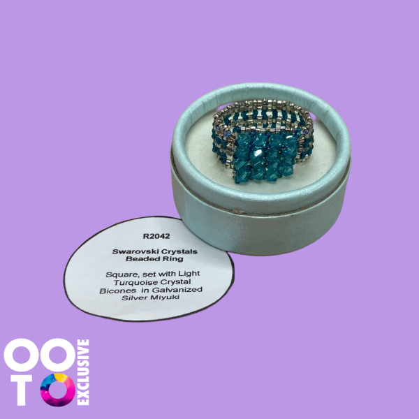 Swarovski Crystal Beaded Rings | Choose Your Favourite! – Out of the ...