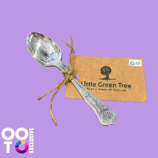 Vintage Hand Stamped Cutlery | Silver Plated | Tea / Coffee Collection