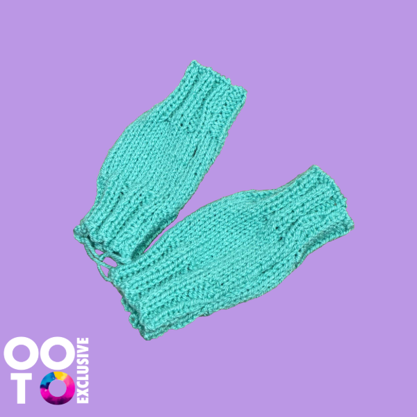 Handmade Acrylic Wool Childrens Wrist Warmers | Various Colours & Sizes