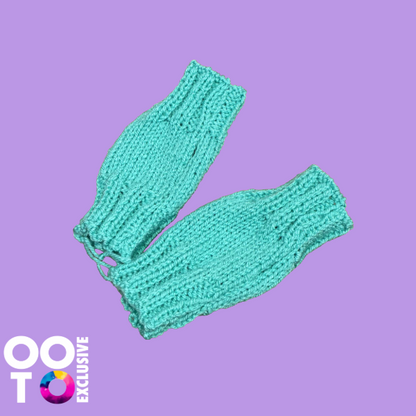 Handmade Acrylic Wool Childrens Wrist Warmers | Various Colours & Sizes