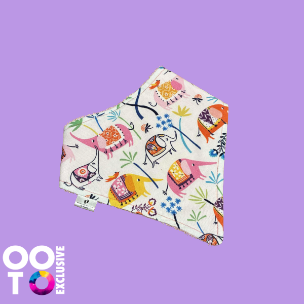 Handmade Baby Cotton Bib | 0-12mths | Various Designs