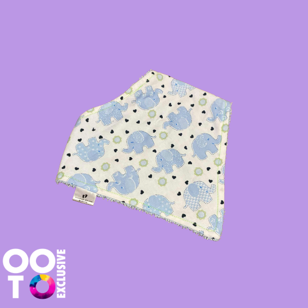 Handmade Baby Cotton Bib | 0-12mths | Various Designs