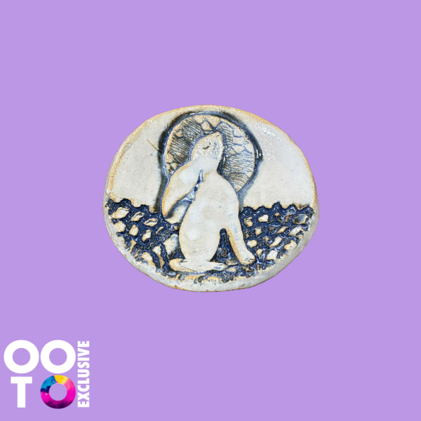Ceramic Moon Gazing Hares Trinket Dish | Various Designs & Sizes