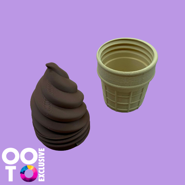Ice Cream Cone Trinket Pots | 3D Printed