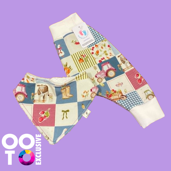 Baby Bib & Harem Pant Sets | Various Designs