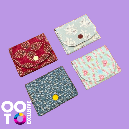 Card Wallets | Cotton | Various Colours
