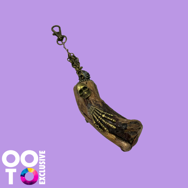 Driftwood Gothic Keyrings | Skull Charms