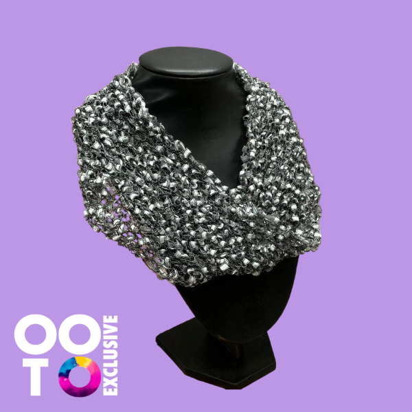 Handknitted Loop Twist Neck Scarves | Choose Your Colour!