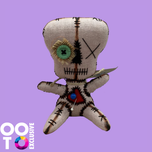 Sugar Skull Voodoo Dolls | Hand Sewn | Various Colours & Designs