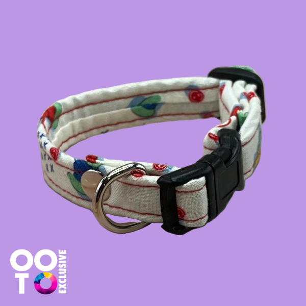 Cotton Dog Collars | Various Designs & Sizes