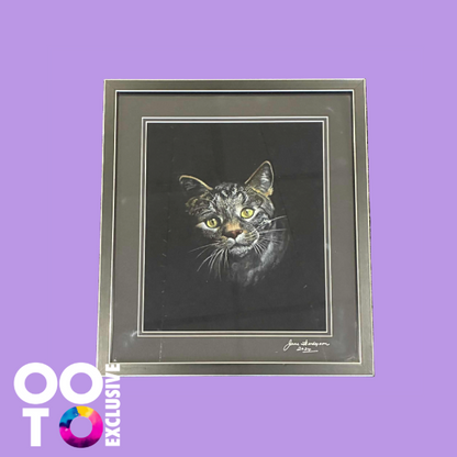 A Purr-Fect Pose| Original Pastel Painting