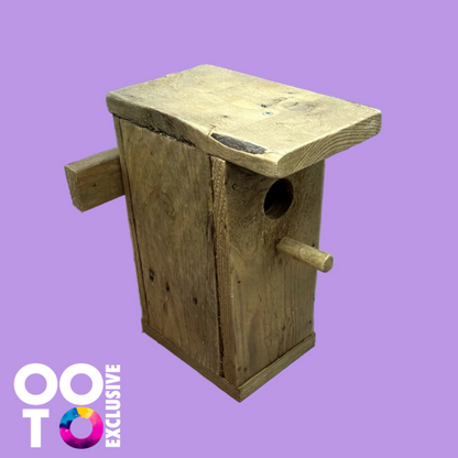 Handmade Wooden Bird Nesting Boxes | 2 Designs