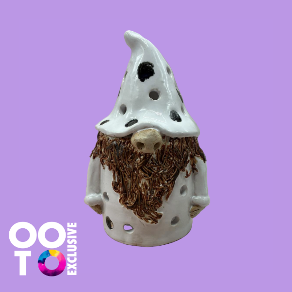 Ceramic Wizard & Wizardess Tealight Holders | Various Colours