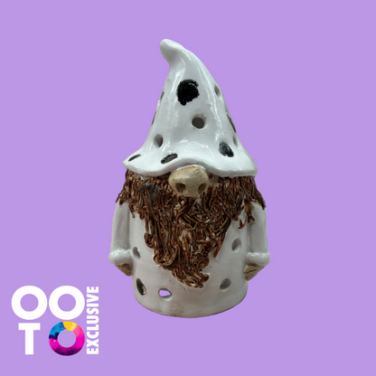 Ceramic Wizard & Wizardess Tealight Holders | Various Colours