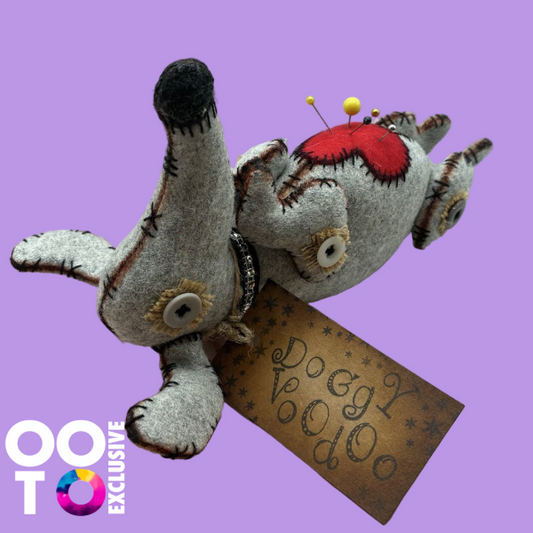 Doggy Voodoo | Hand Sewn Fabric Decoration| Various Colours