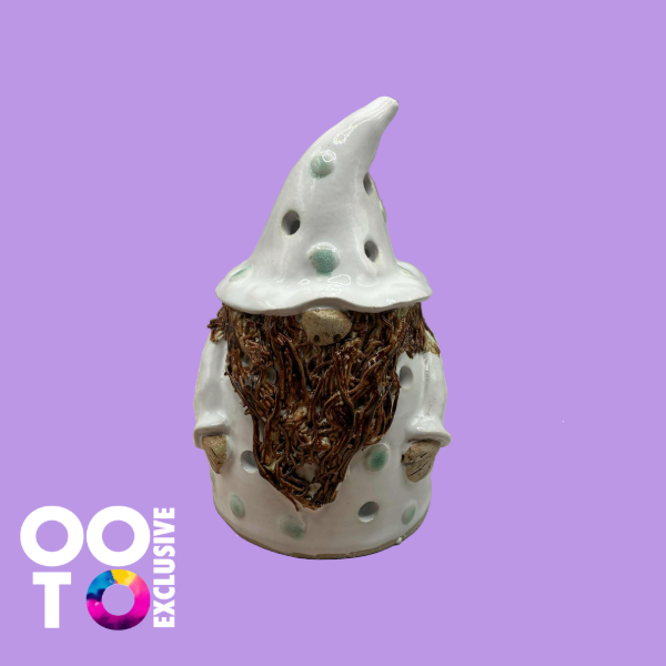 Ceramic Wizard & Wizardess Tealight Holders | Various Colours