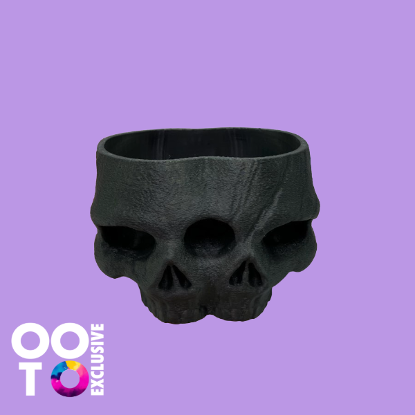 3D Printed Skull Plant Pots | Various Colours