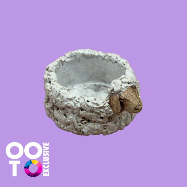 Ceramic Sheep Tealight Holders | 2 Designs