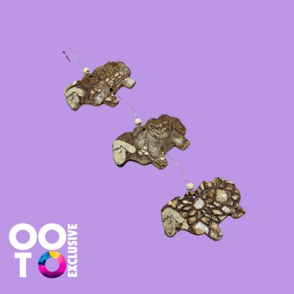 Ceramic Sheep Wall Hangers