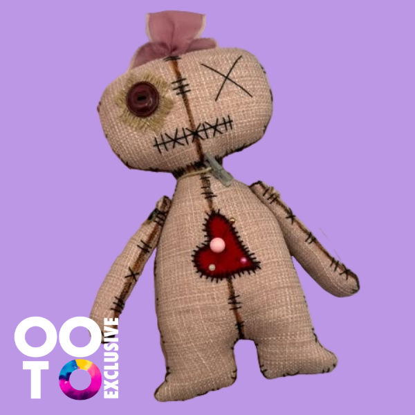 Voodoo Dolly | Hand Sewn | Fabric Gothic Decoration