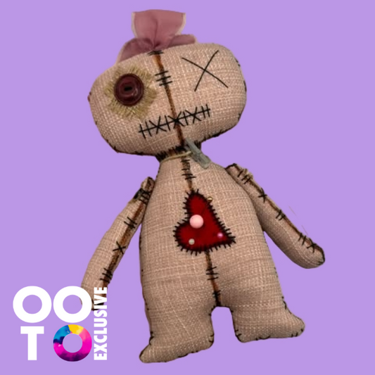 Voodoo Dolly | Hand Sewn | Fabric Gothic Decoration