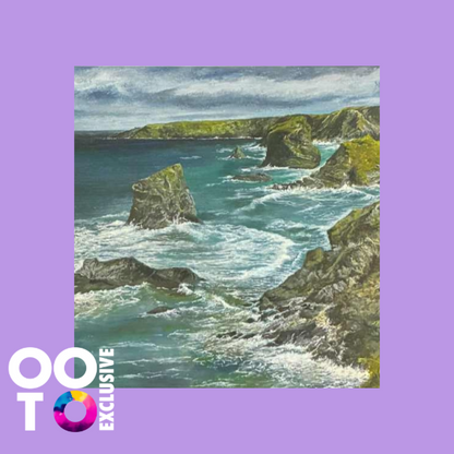 Crashing Waves | Acrylic Print of an Original Painting