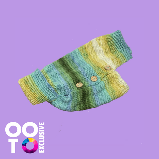 Hand Knitted Dog Coats | Small Dogs with Button Fastenings | Ideal for Chihuahuas and Yorkie Sized Dogs