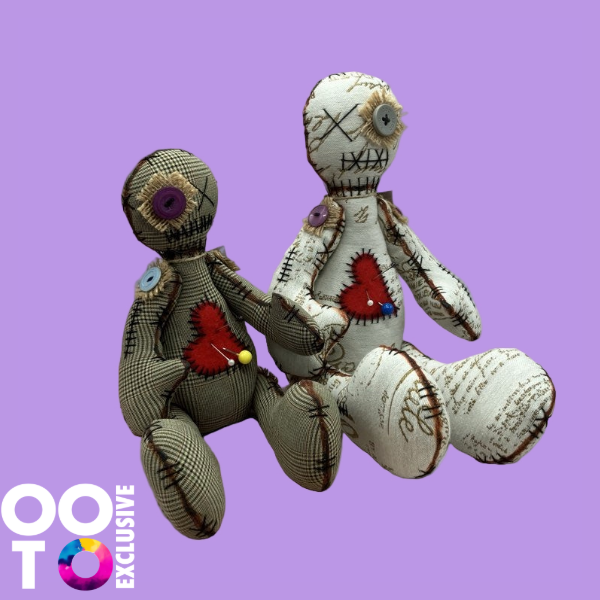 JuJu Boy | Hand Sewn | 2 Sizes | Gothic Decoration