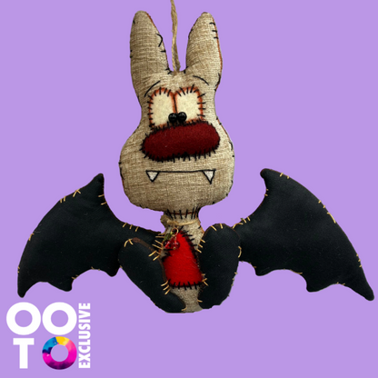 Bats | Hand Sewn Fabric Decorations | Various Colours
