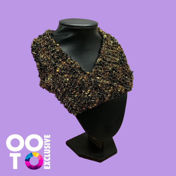 Handknitted Loop Twist Neck Scarves | Choose Your Colour!