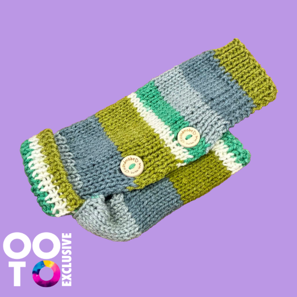 Hand Knitted Dog Coats | Extra Extra Small Dogs with Button Fastenings | Ideal for Puppies / Small Chihuahuas