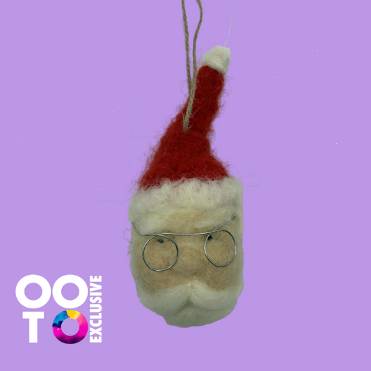 The Christmas Collection | Needle Felted Hanging Decorations|  Various Designs