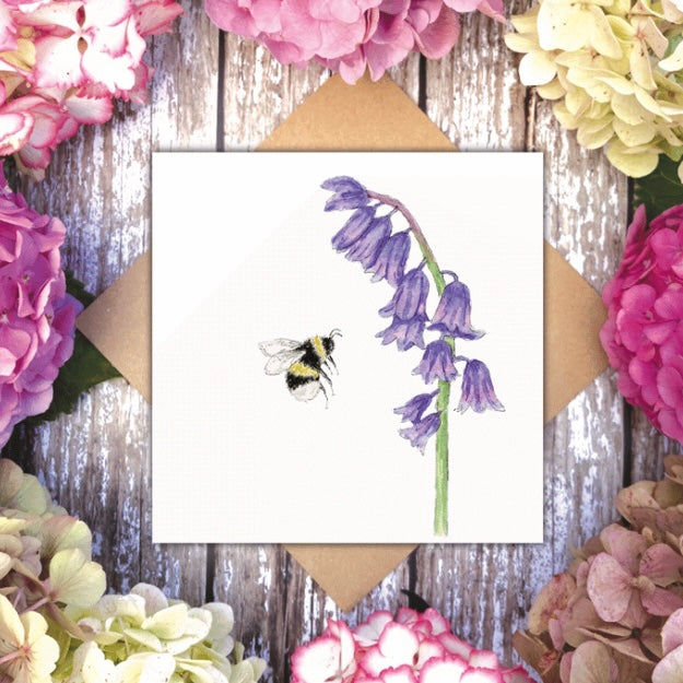 Blooming Bees Greetings Cards | Various Designs