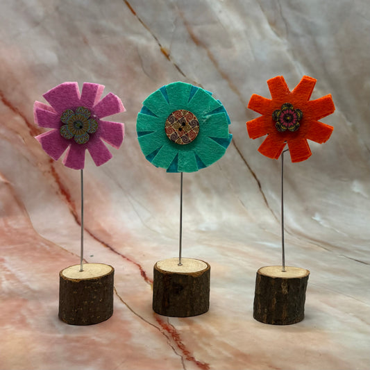 Felted Flowers | Various Colours