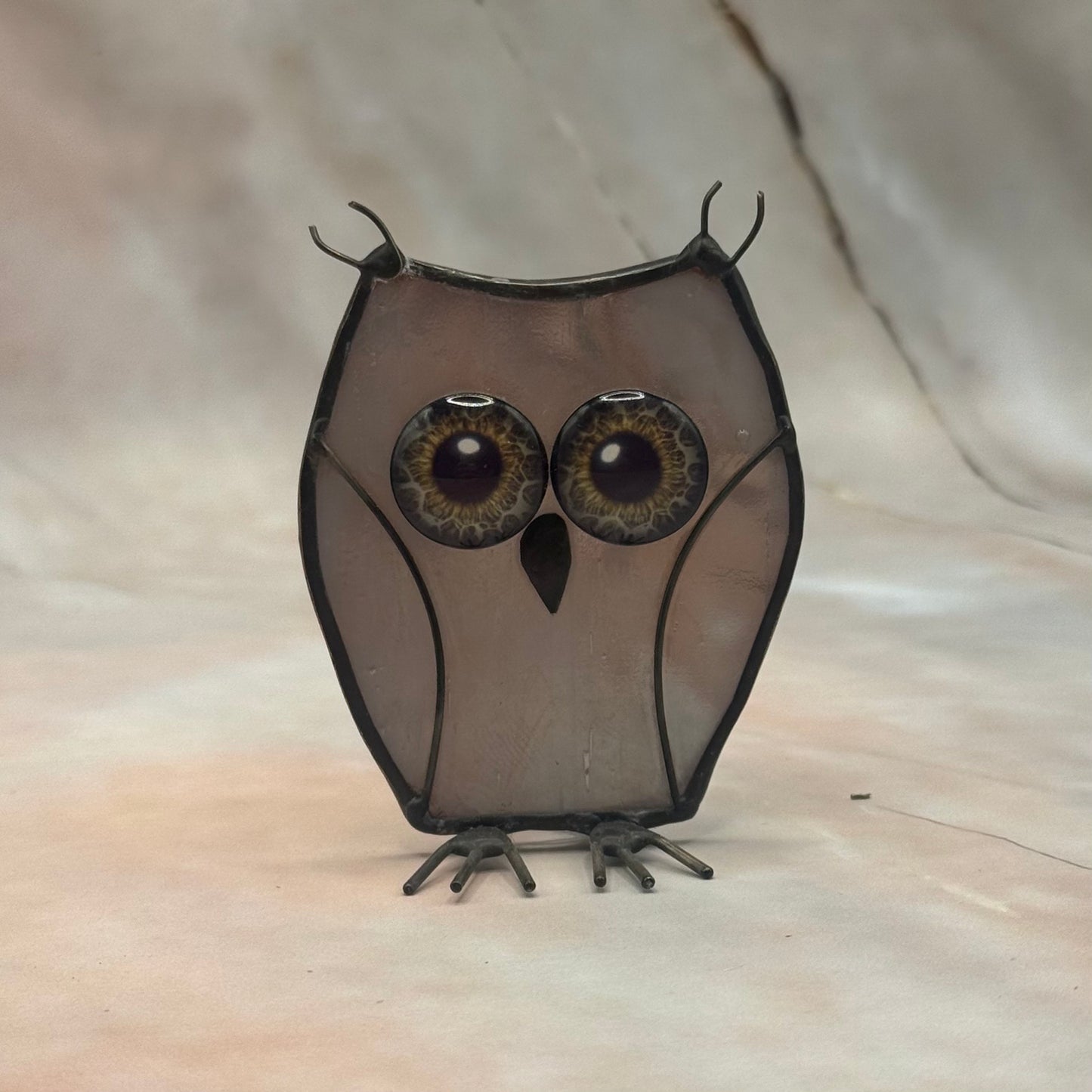 Owls & Chicks | Stained Glass | Various Colours & Sizes