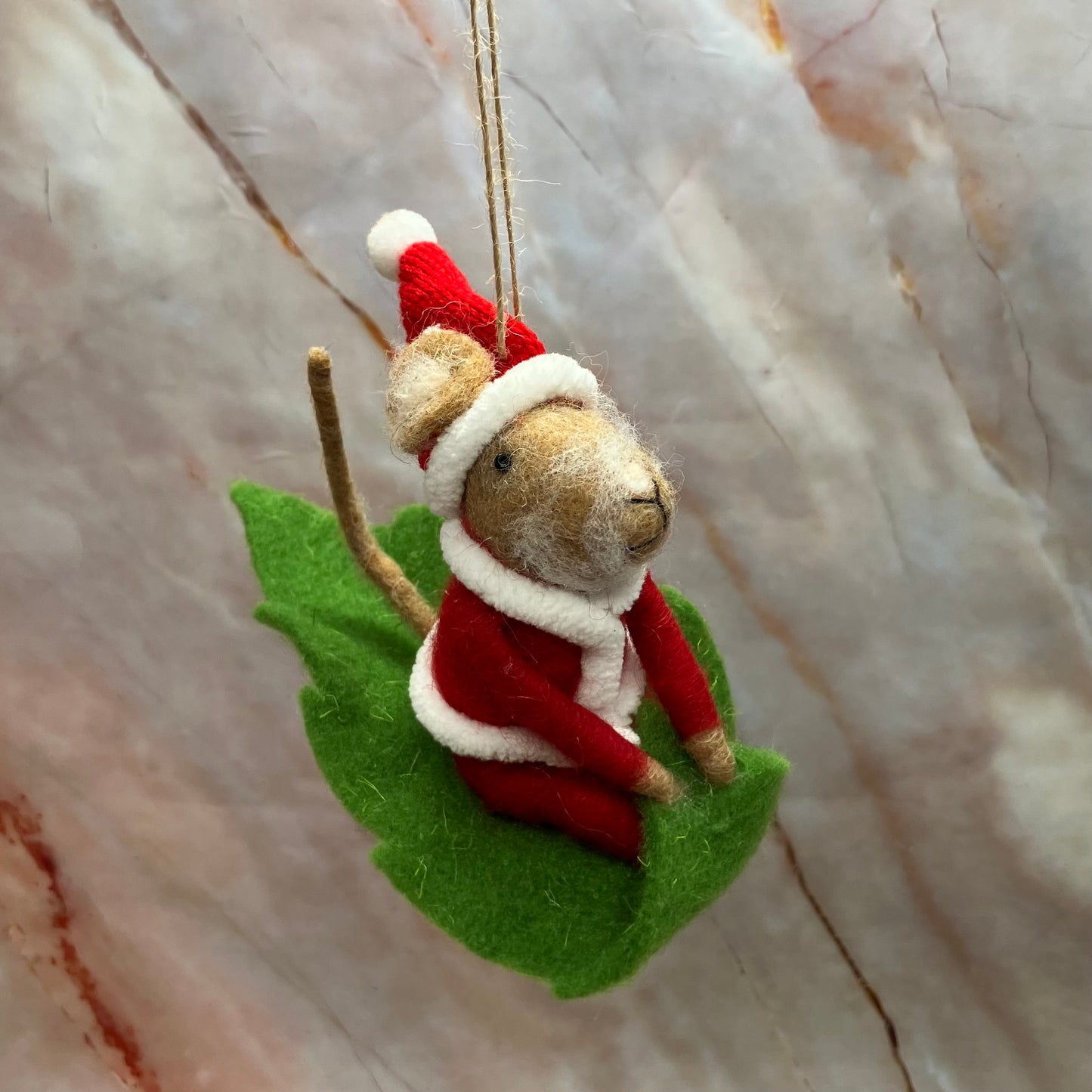 Felted Christmas Tree Decorations | Various Designs