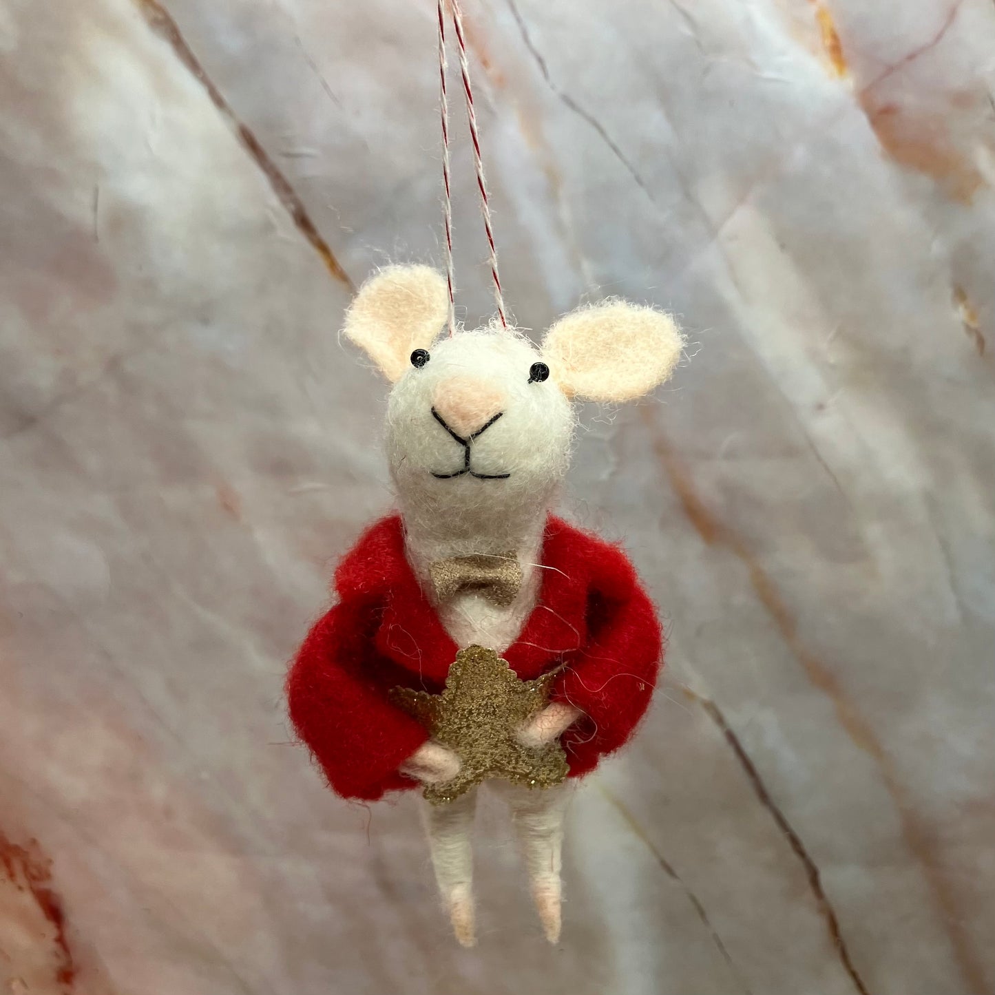 Felted Christmas Tree Decorations | Various Designs