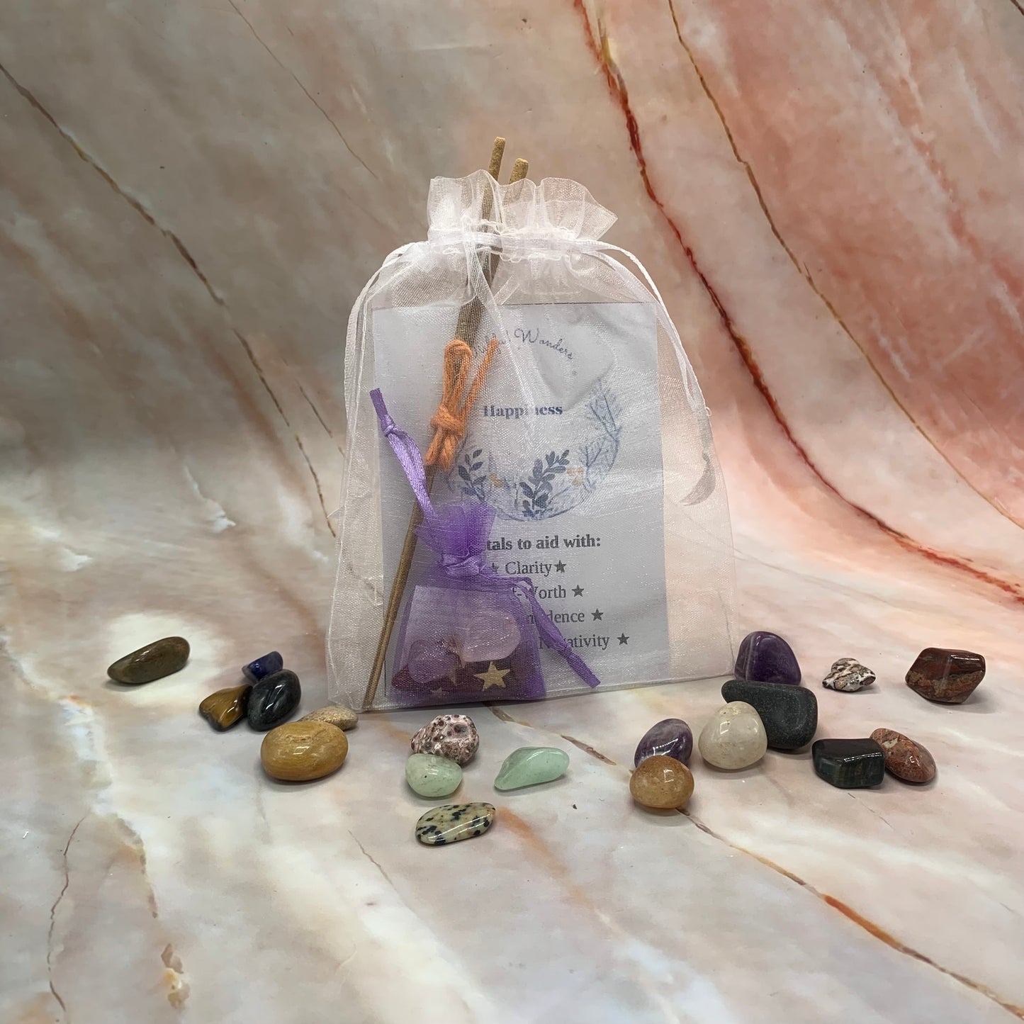 Crystal Bag of Wishes | 2 Varieties