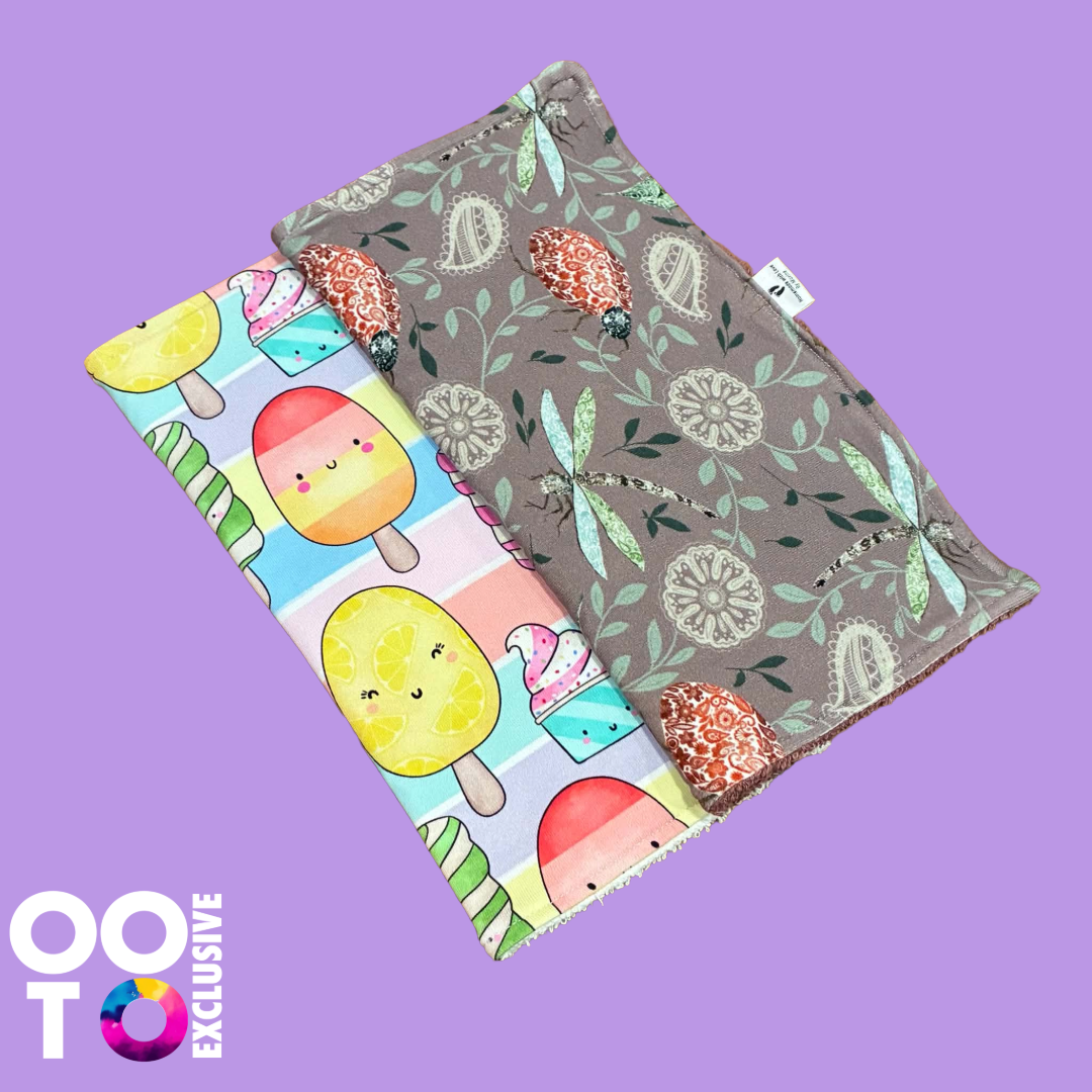 Reuseable Baby Wipes | Pack of 2 | Various Designs