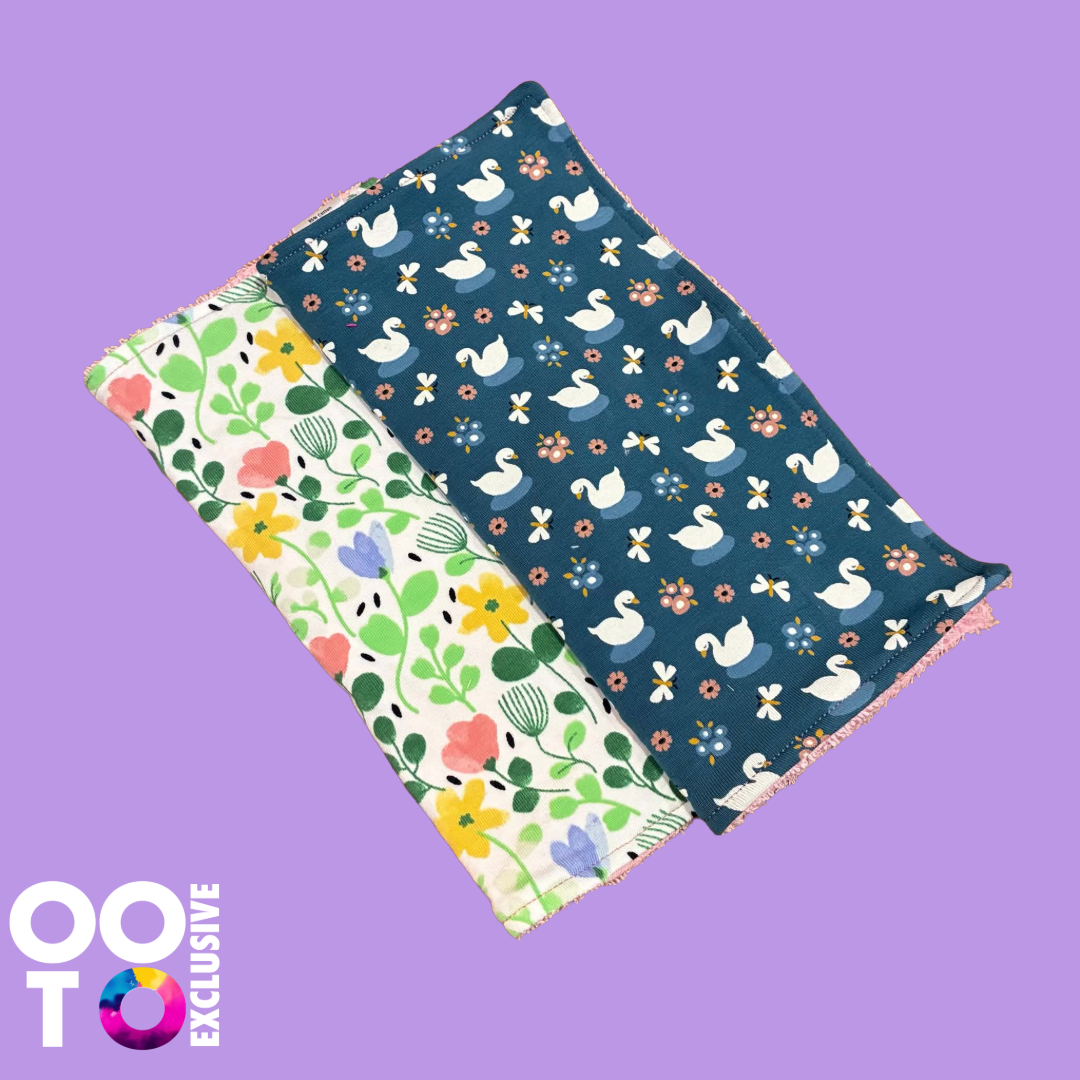 Reuseable Baby Wipes | Pack of 2 | Various Designs