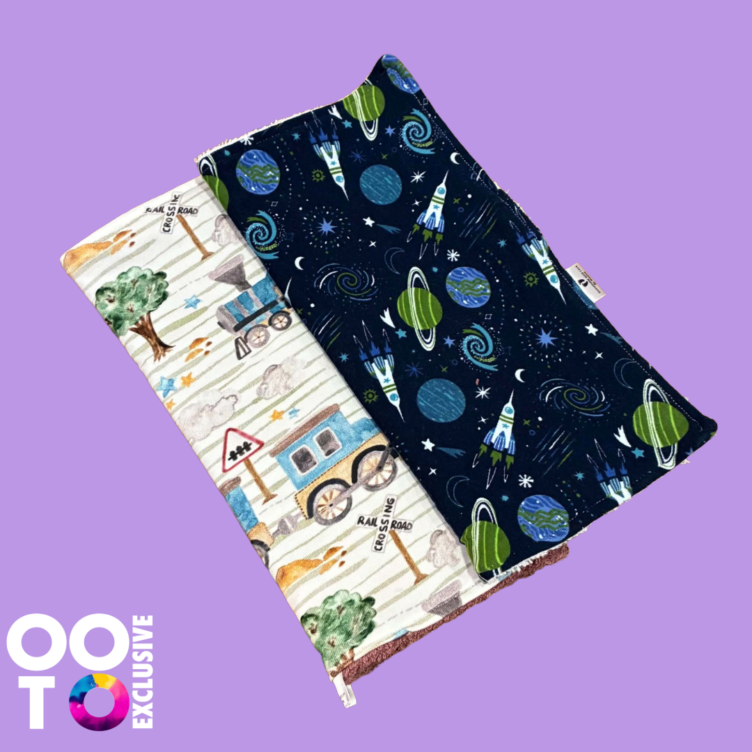Reuseable Baby Wipes | Pack of 2 | Various Designs