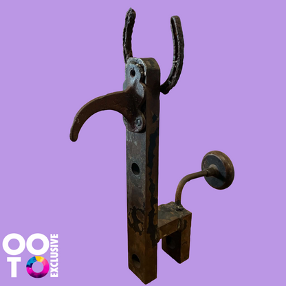 Horseshoe Welded Deer | Recycled Metal Sculpture